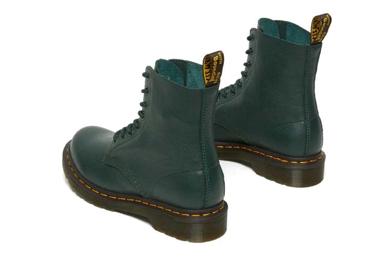 Ботинки женские Dr. Martens 1460 Pascal Virginia водонепроницаемые, зеленые, 36 EU
