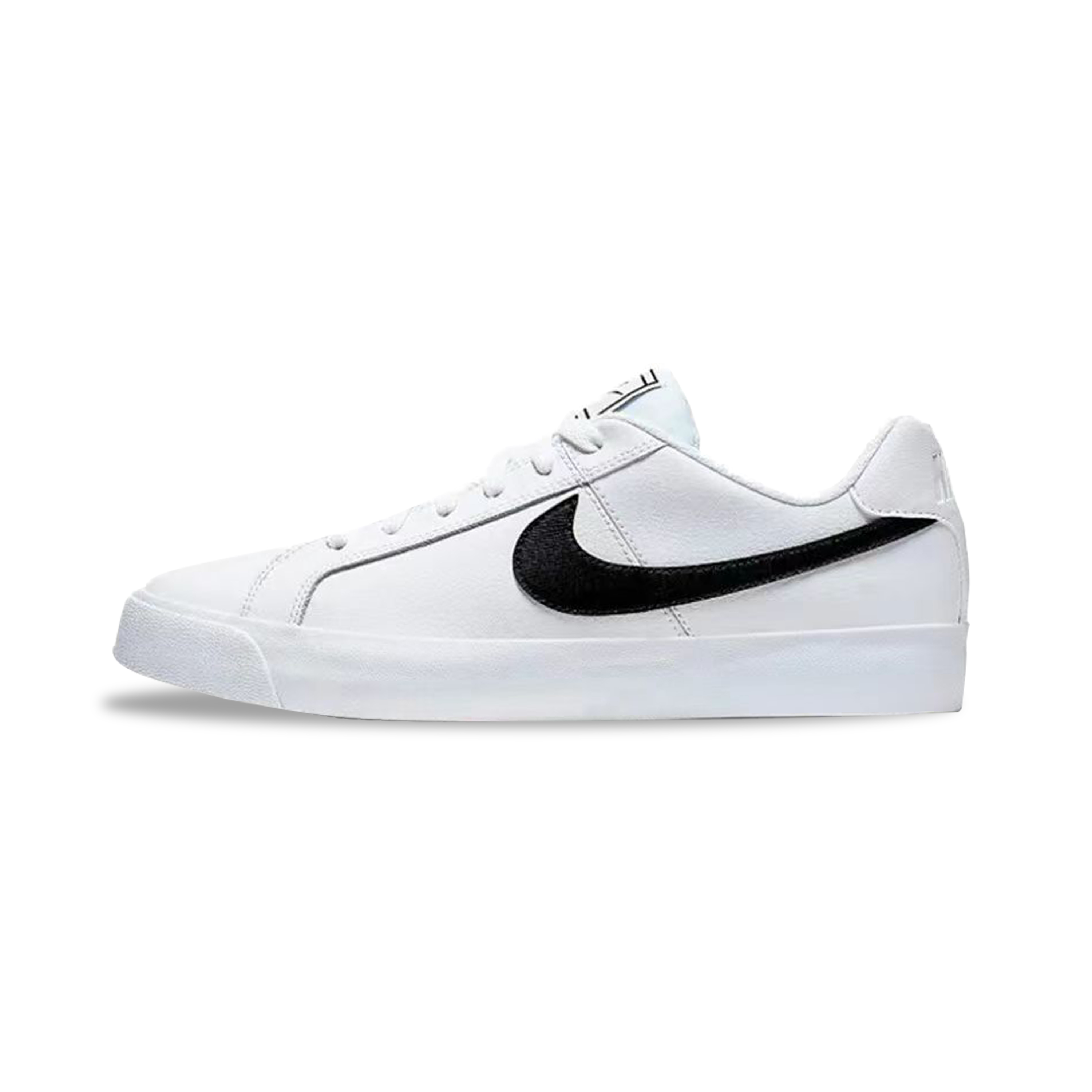 Кроссовки унисекс Nike Court Royale AC Low-Top черный/белый, 45 EU