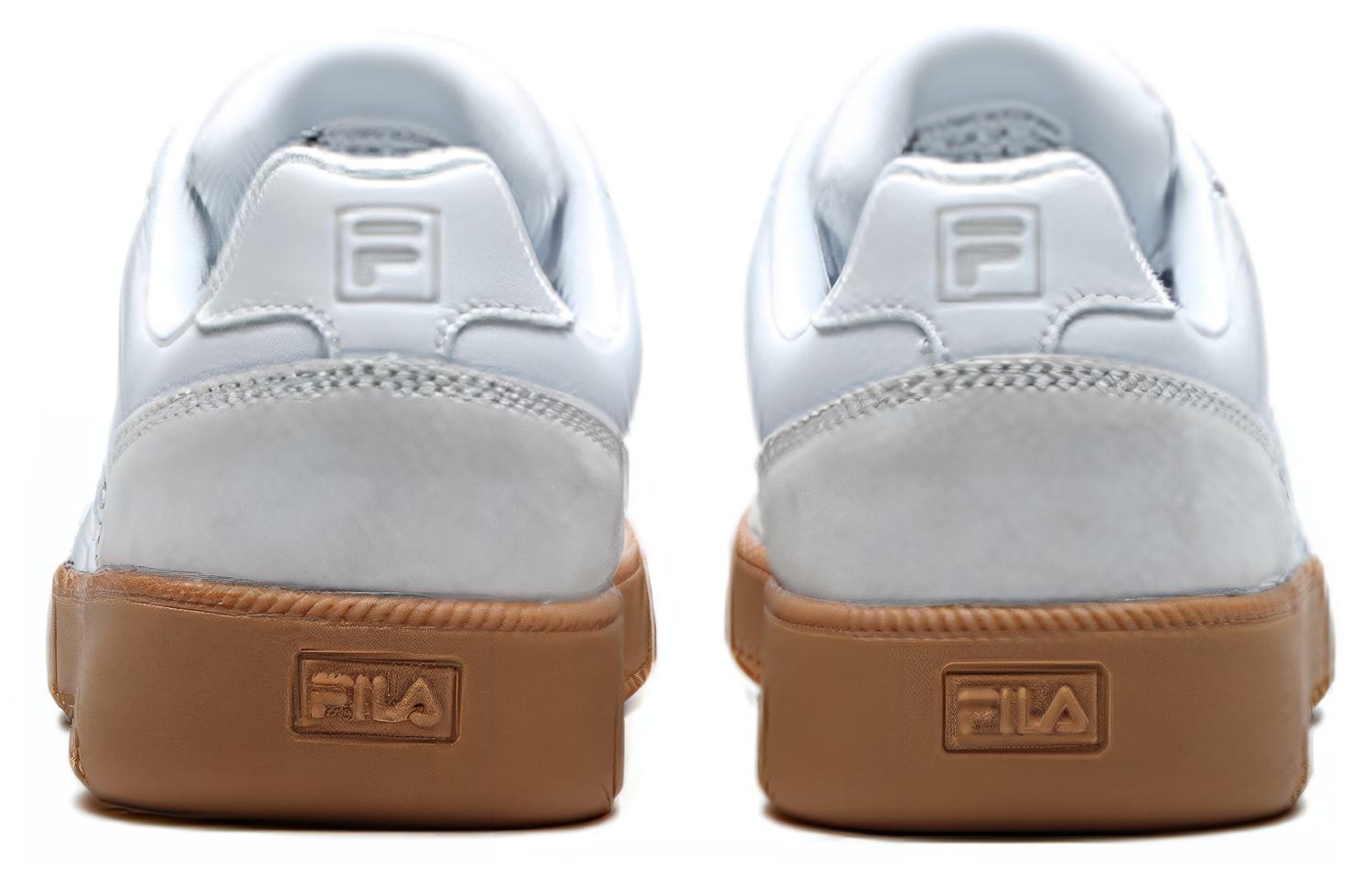 Кеды женские FILA F12W216202FWN белые с серыми деталями, 36 EU