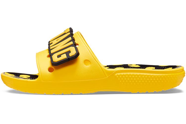 Шлепанцы унисекс Crocs Wu Tang Clan X Classic Slide желтые, 39-40 EU