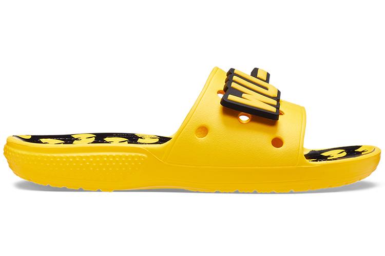 Шлепанцы унисекс Crocs Wu Tang Clan X Classic Slide желтые, 39-40 EU