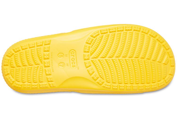 Шлепанцы унисекс Crocs Wu Tang Clan X Classic Slide желтые, 39-40 EU