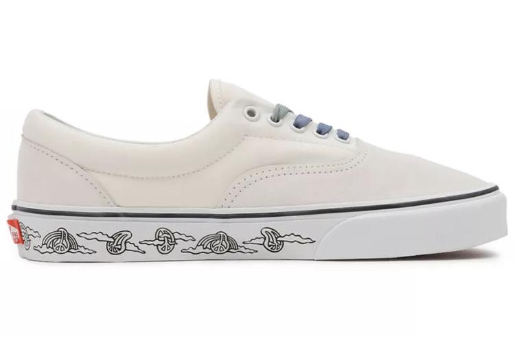 Кеды унисекс Vans Uv Dreams Era Low Top белые синие, 35 EU