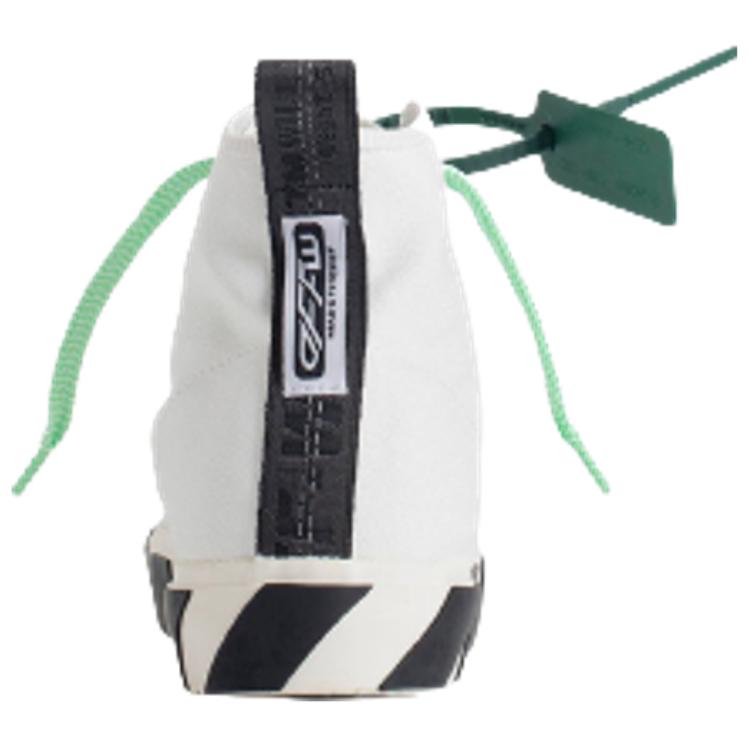 Кеды мужские OFF-WHITE Vulcanized белые, синие, зелёные, чёрные, 40 EU