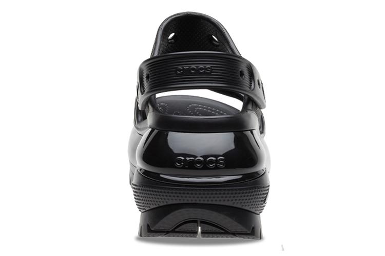 Сандалии унисекс Crocs Mega Crush Sandal черные, 39-40 EU