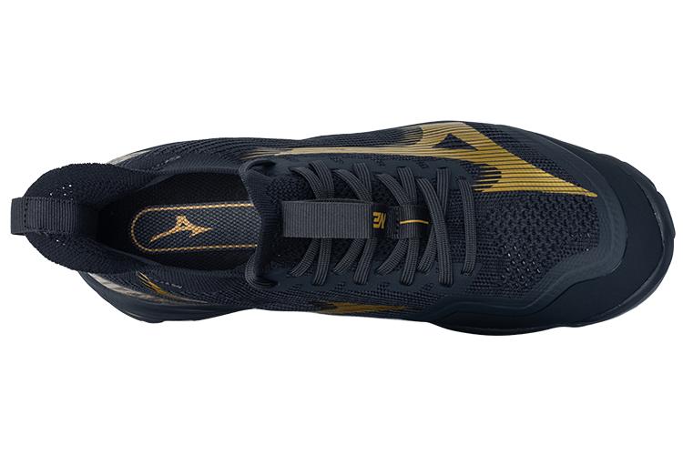 Кроссовки мужские Mizuno Wave Lightning Neo 2 золотые, 46.5 EU