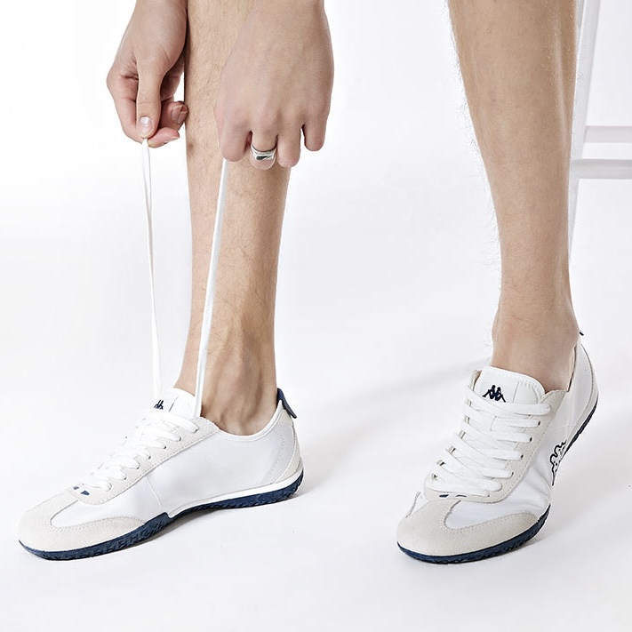 Кроссовки унисекс Kappa K0DX5BB02-012 белые с синим