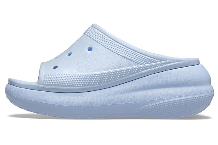 Шлепанцы женские Crocs Crush Meta Pearl Slides голубые, 39-40 EU