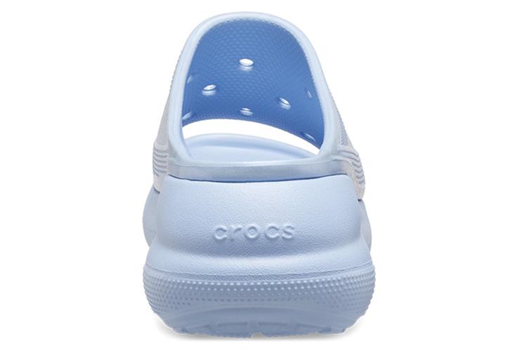 Шлепанцы женские Crocs Crush Meta Pearl Slides голубые, 39-40 EU