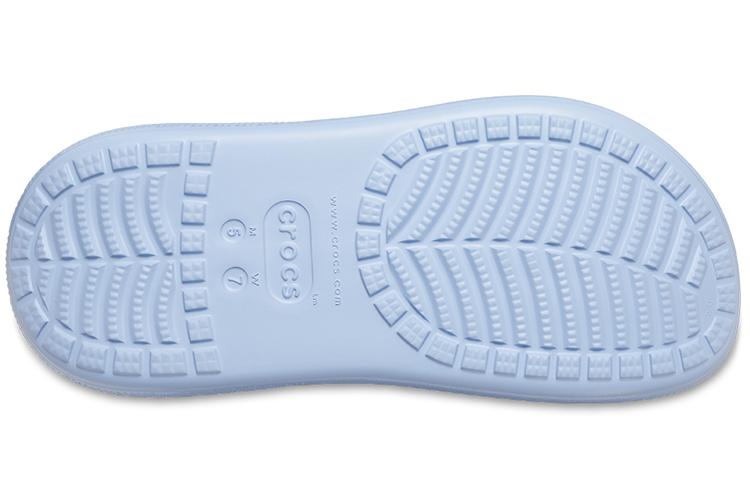 Шлепанцы женские Crocs Crush Meta Pearl Slides голубые, 39-40 EU