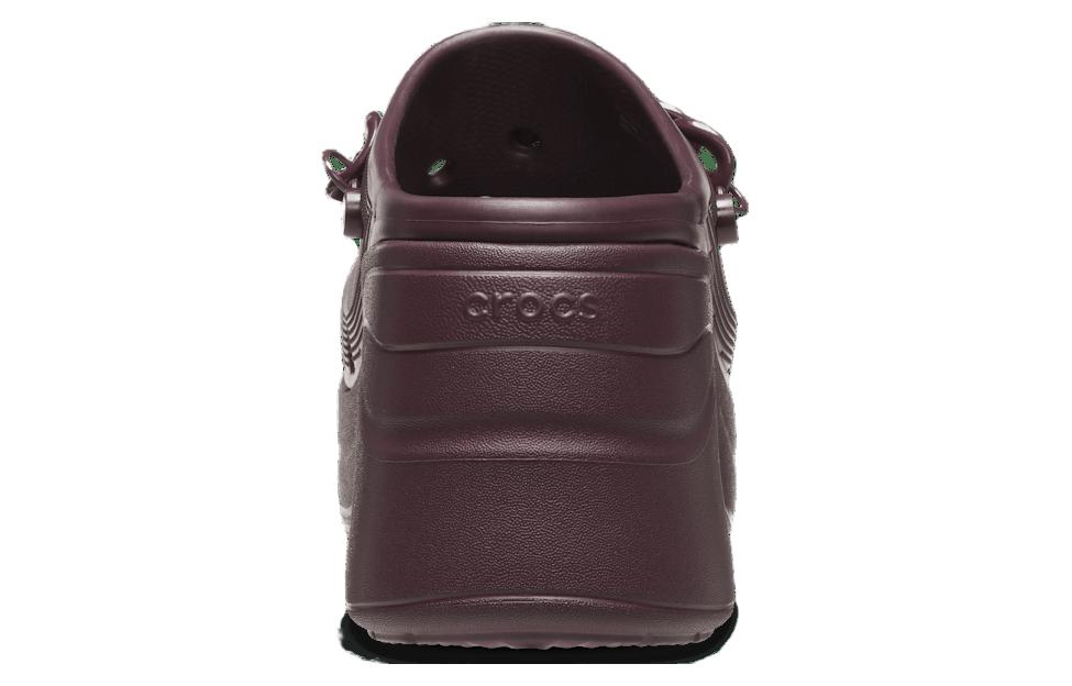 Шлепанцы женские Crocs Siren Chain Clog темно-вишневые, 39-40 EU