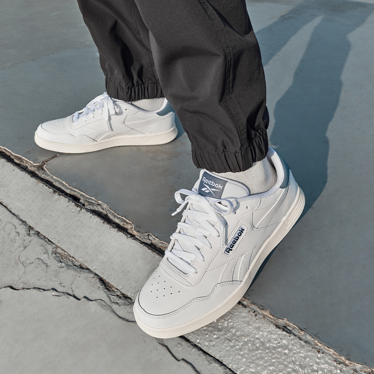 Кеды унисекс Reebok Court Advance белые, 44.5 EU