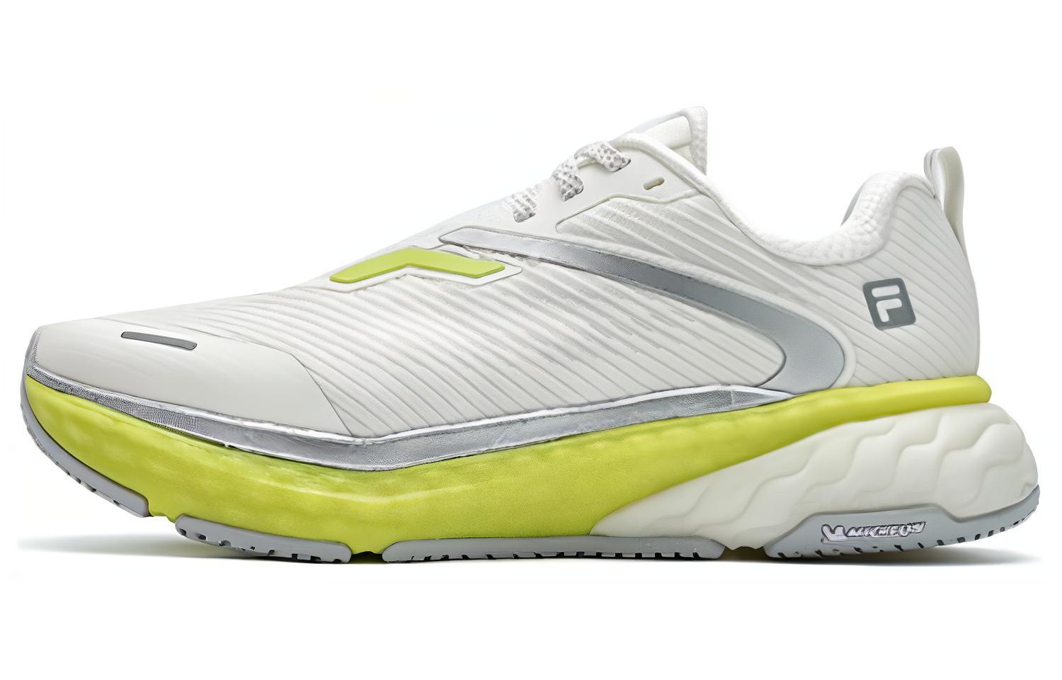 Кроссовки мужские FILA A12M411116FSW белые с желтым, 42.5 EU