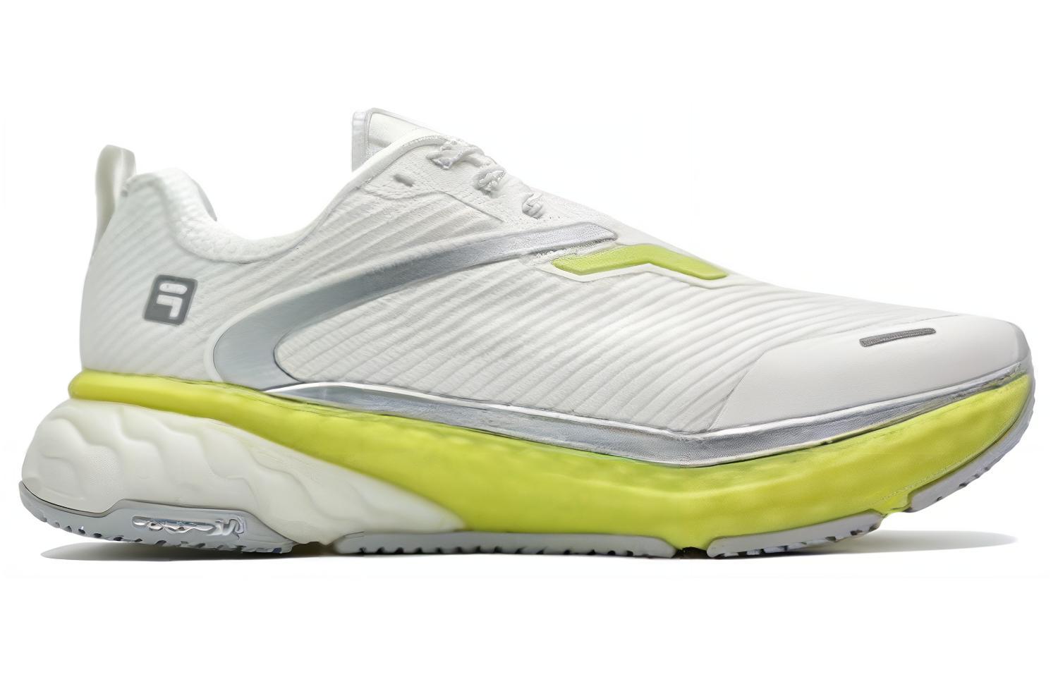 Кроссовки мужские FILA A12M411116FSW белые с желтым, 42.5 EU