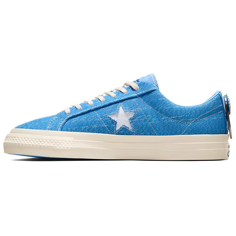 Кеды унисекс Converse One Star Pro Ox синие, 35 EU
