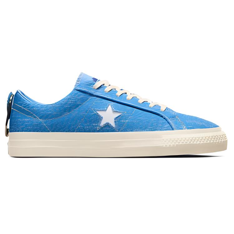 Кеды унисекс Converse One Star Pro Ox синие, 35 EU
