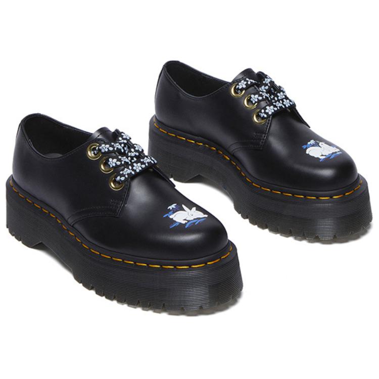 Оксфорды унисекс Dr.Martens 32168001 черные, 36 EU