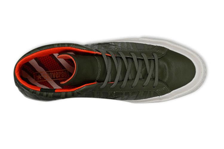 Кеды унисекс Converse One Star Mid Tops зеленые, 36.5 EU