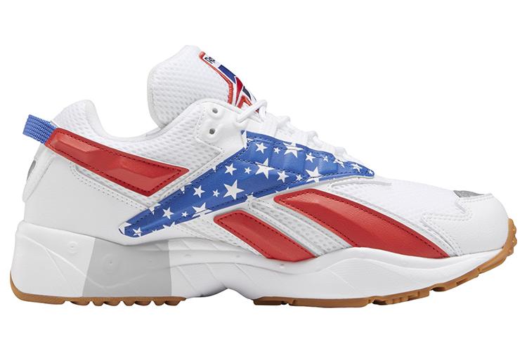 Кроссовки унисекс Reebok Interval 96, radiant red blue, 34.5 EU