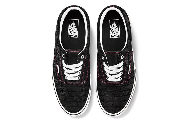 Кеды унисекс Vans Era Low Tops Alphabet черные, 36 EU
