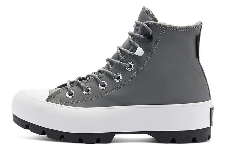 Кеды женские Converse Chuck Taylor All Star Lugged Winter High Gtx limestone grey, 39 EU