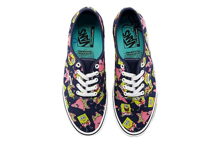 Спортивные кеды унисекс Vans Comfycush Authentic, blue-yellow, 36 EU