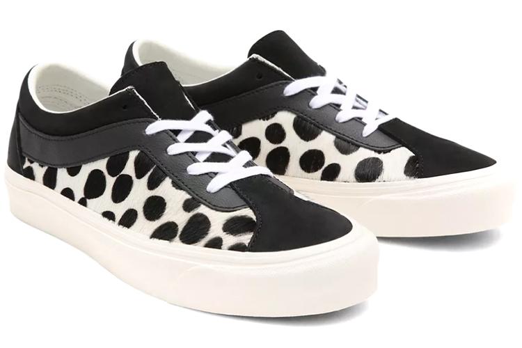 Кеды унисекс Vans Dalmatian Bold Ni Low Top черные/белые, 38 EU