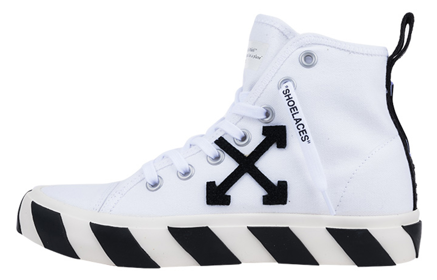 Кеды мужские OFF-WHITE Vulcanized Mid Top off white, 40 EU