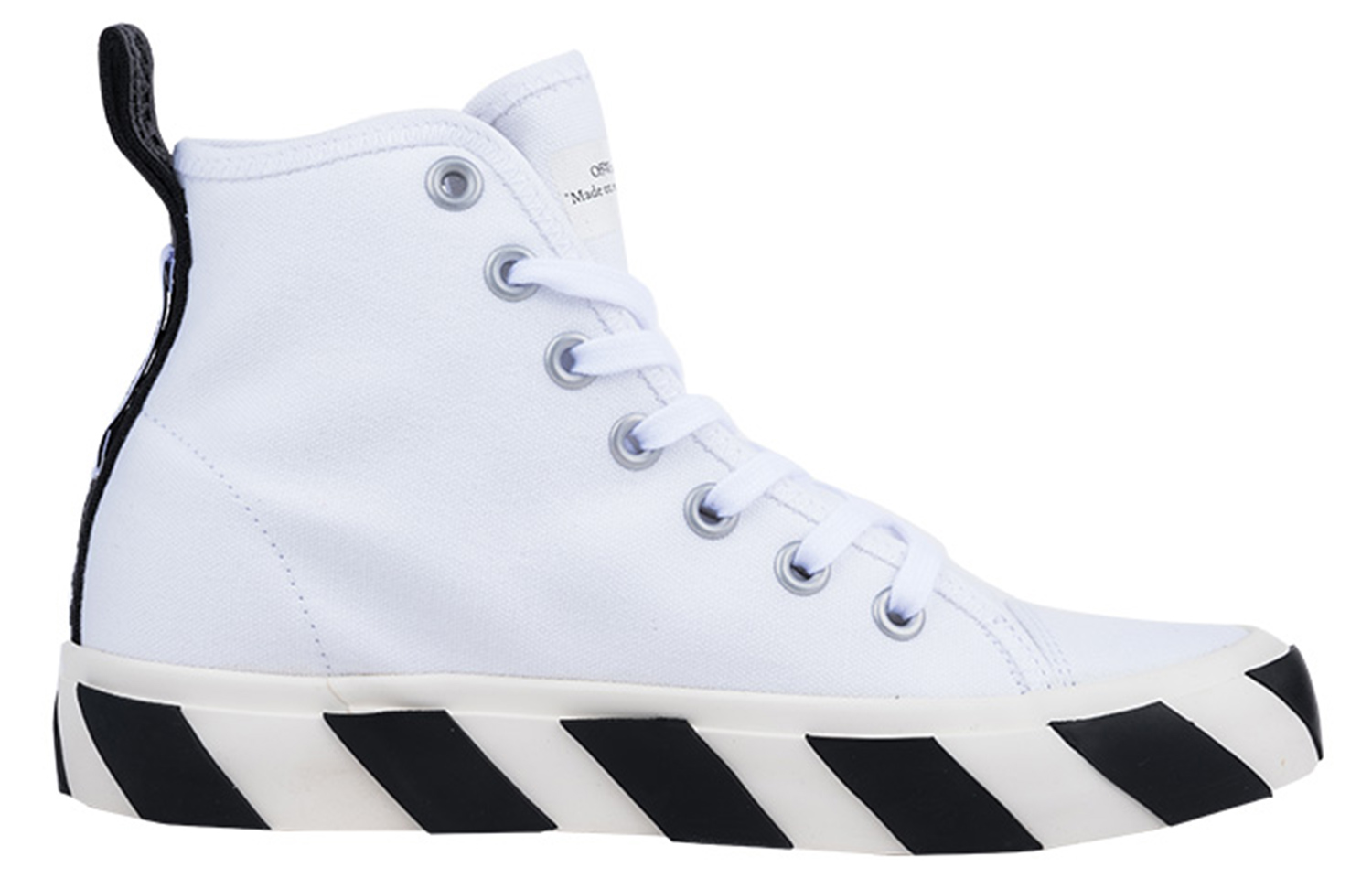 Кеды мужские OFF-WHITE Vulcanized Mid Top off white, 40 EU