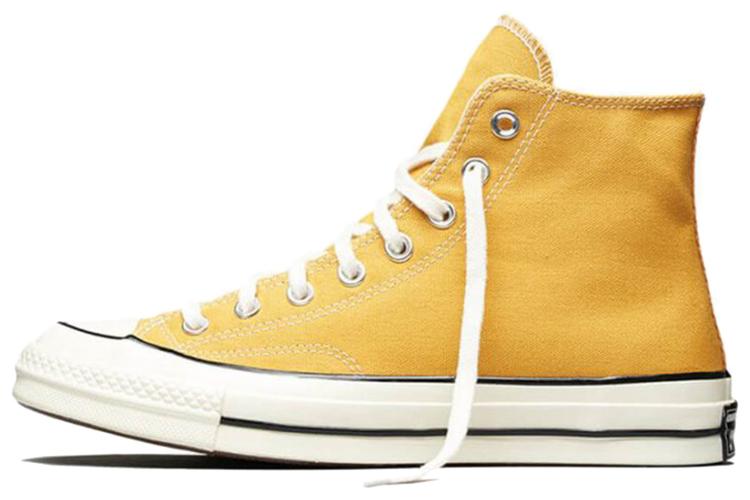 Кеды унисекс Converse Chuck Taylor 1970S Hi желтые, 41.5 EU