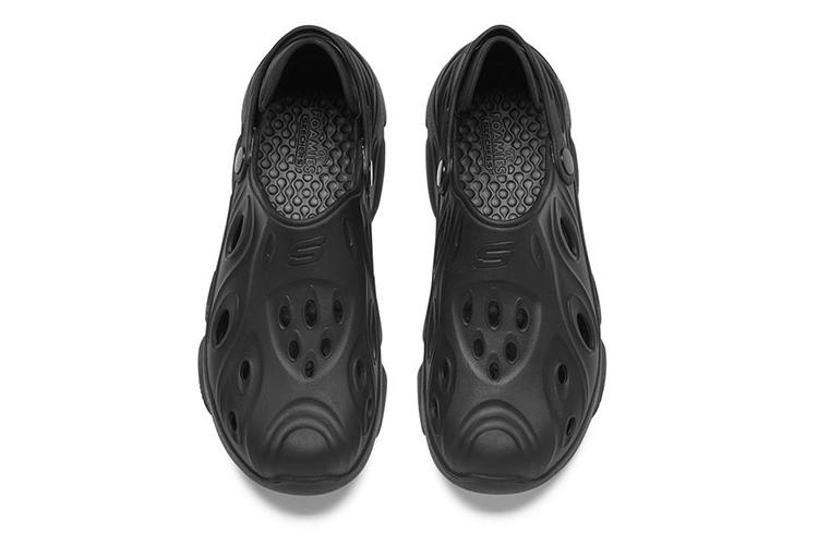 Шлепанцы мужские Skechers Foamies Dashing черные, 42 EU