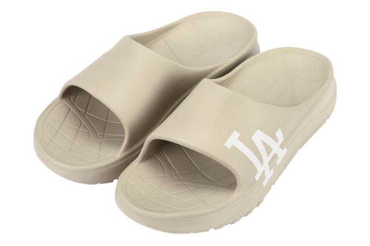 Шлепанцы унисекс MLB 32SHHP111-07B хаки, 36.5 EU