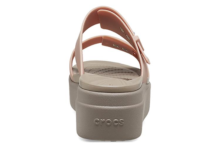 Шлепанцы женские Crocs Brooklyn Sandal pale blush, 37-38 EU