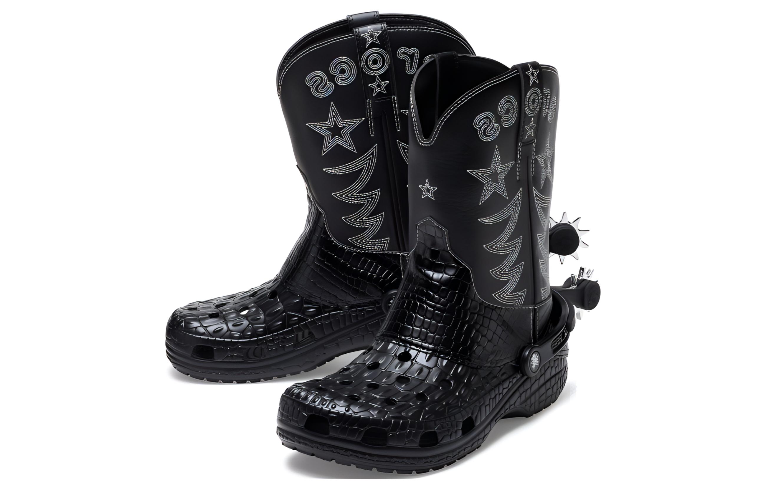 Сапоги Crocs 208695-001 черные, 38-39 EU