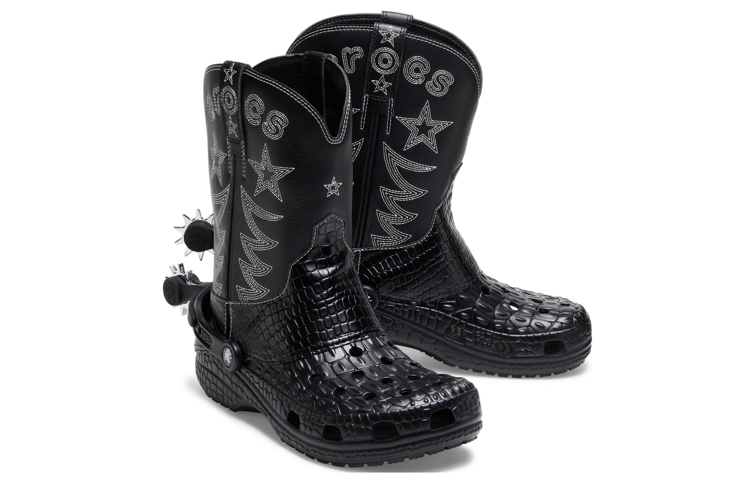 Сапоги Crocs 208695-001 черные, 38-39 EU