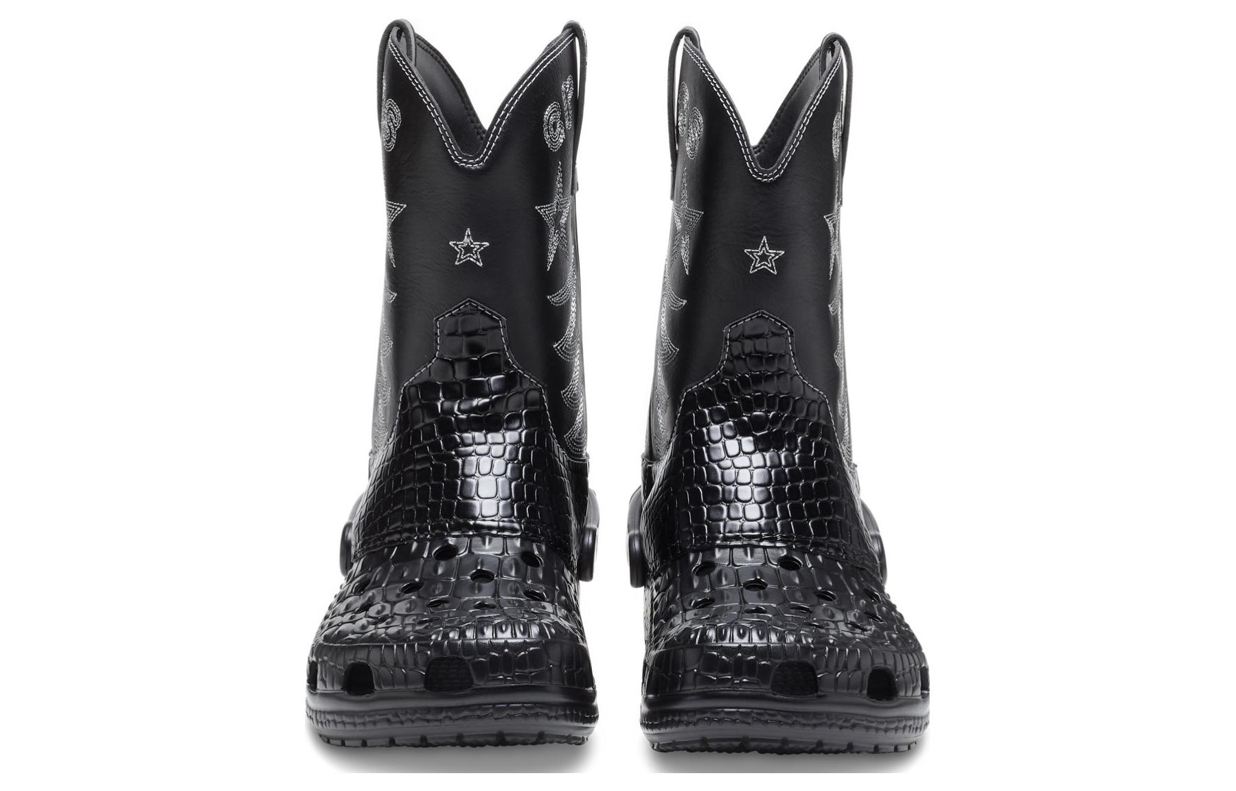 Сапоги Crocs 208695-001 черные, 38-39 EU