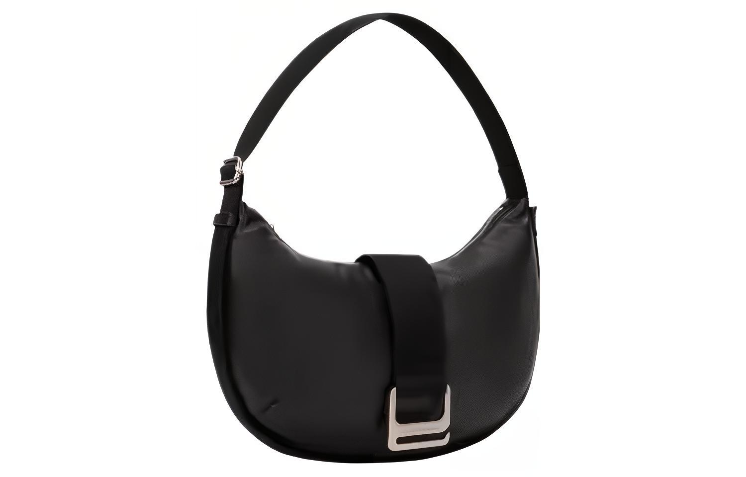 Сумка женская CALVIN KLEIN Dumpling Bag, space black, размер: One Size EU