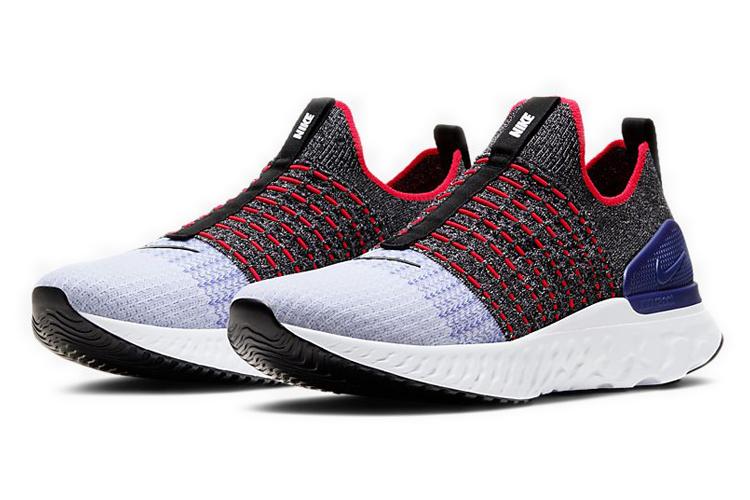 Кроссовки мужские Nike React Phantom Run Flyknit 2 красные, 43 EU