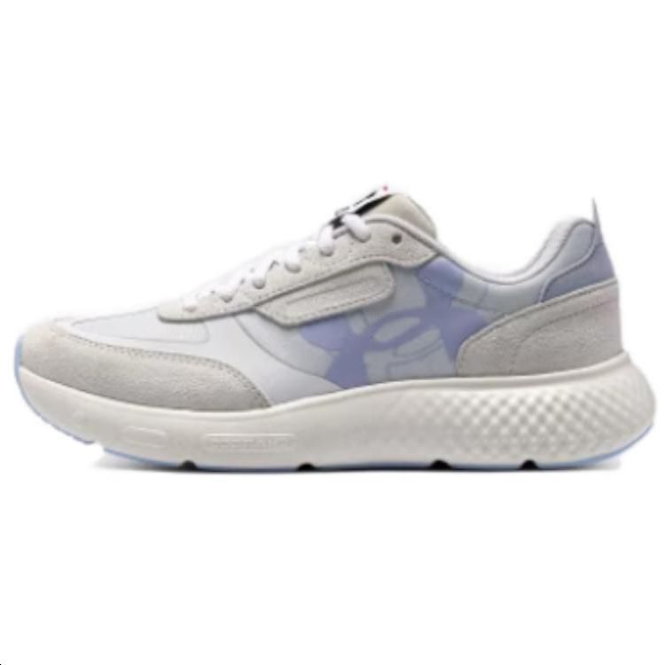 Кроссовки женские Under Armour 3028614-100 бежево-голубые, 36.5 EU