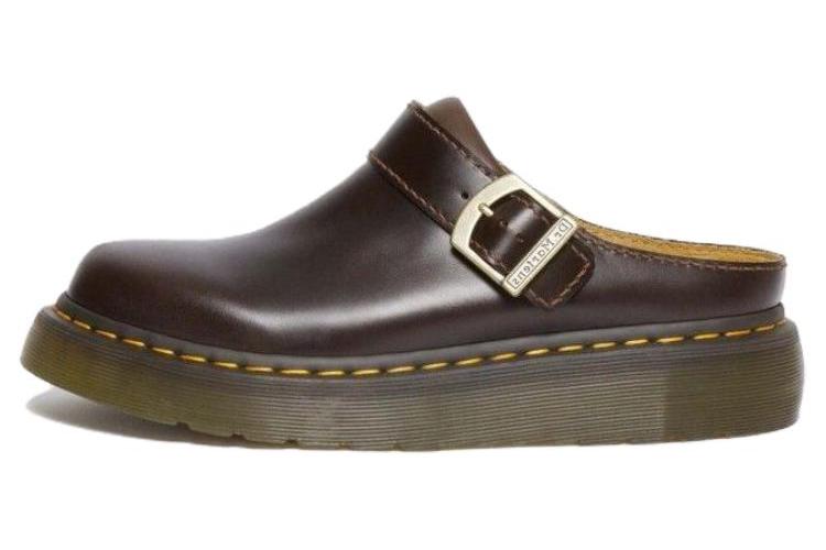 Шлепанцы унисекс Dr.Martens Laketen Slingback Mules коричневые, 38 EU