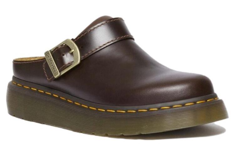 Шлепанцы унисекс Dr.Martens Laketen Slingback Mules коричневые, 38 EU