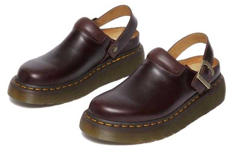 Шлепанцы унисекс Dr.Martens Laketen Slingback Mules коричневые, 38 EU