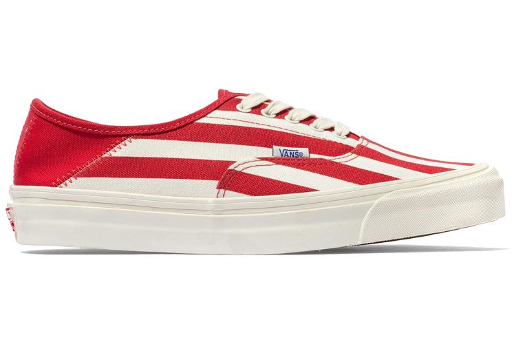 Кроссовки унисекс Vans OG Style 43 LX pinstripe red, 40 EU
