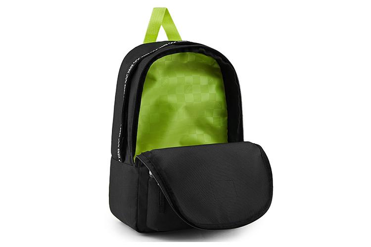 Рюкзак Vans VN0A4DROBLK черный-зеленый