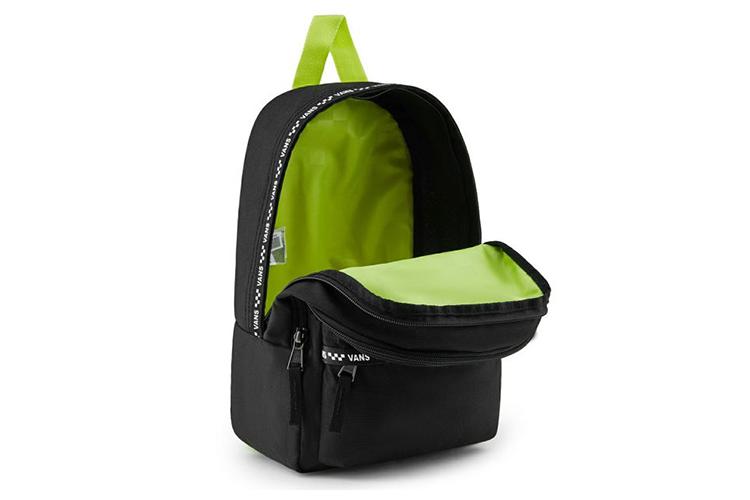 Рюкзак Vans VN0A4DROBLK черный-зеленый