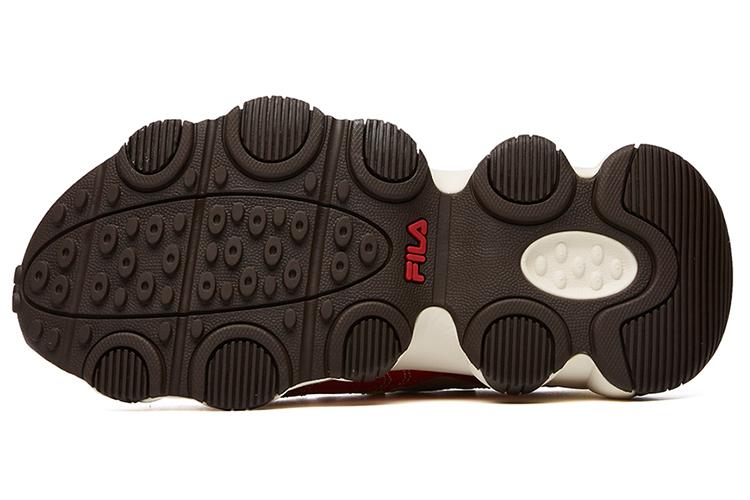 Кроссовки женские FILA Jagger Low белые, красные, жёлтые, 36.5 EU