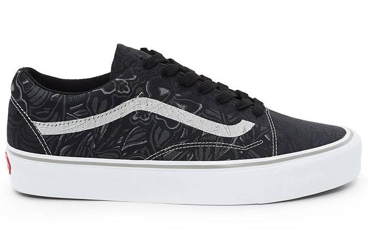 Кеды унисекс Vans Old Skool Jungle Jacquard черные, 42.5 EU