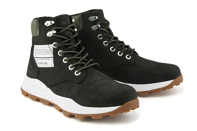 Ботинки мужские Timberland Brooklyn Side Zip черные, 42 EU