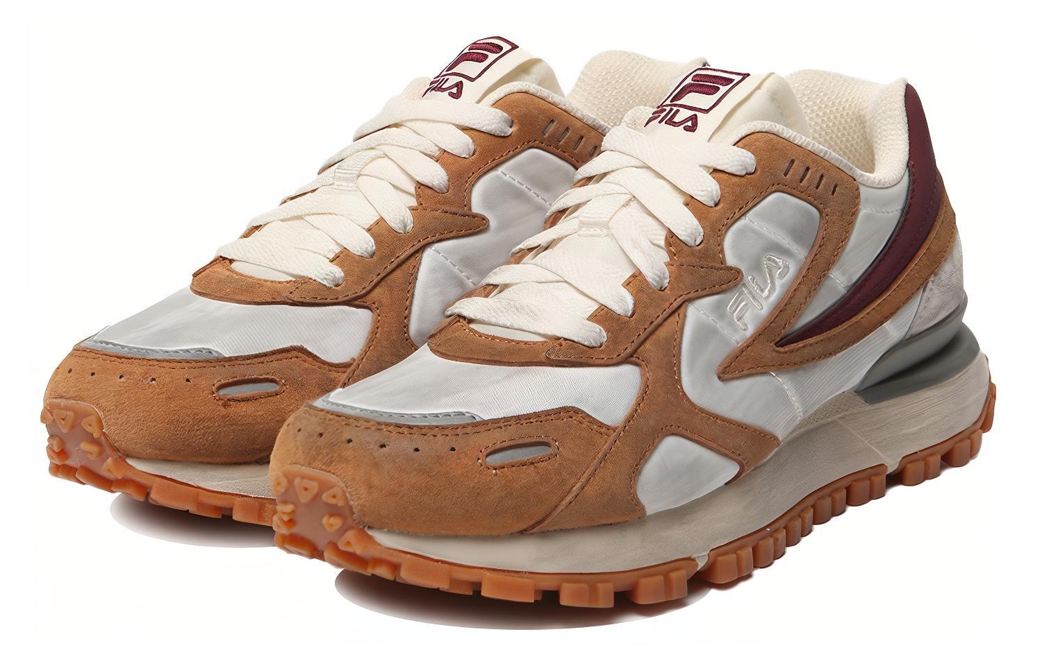 Кроссовки унисекс FILA Zagato Washing Low Top серо-коричневые, 230 EU