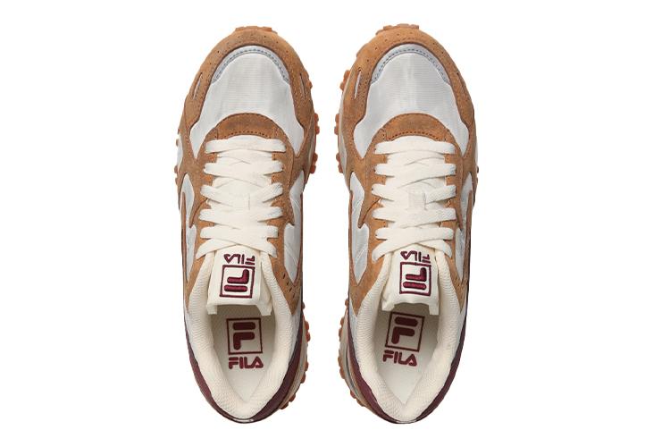 Кроссовки унисекс FILA Zagato Washing Low Top серо-коричневые, 230 EU